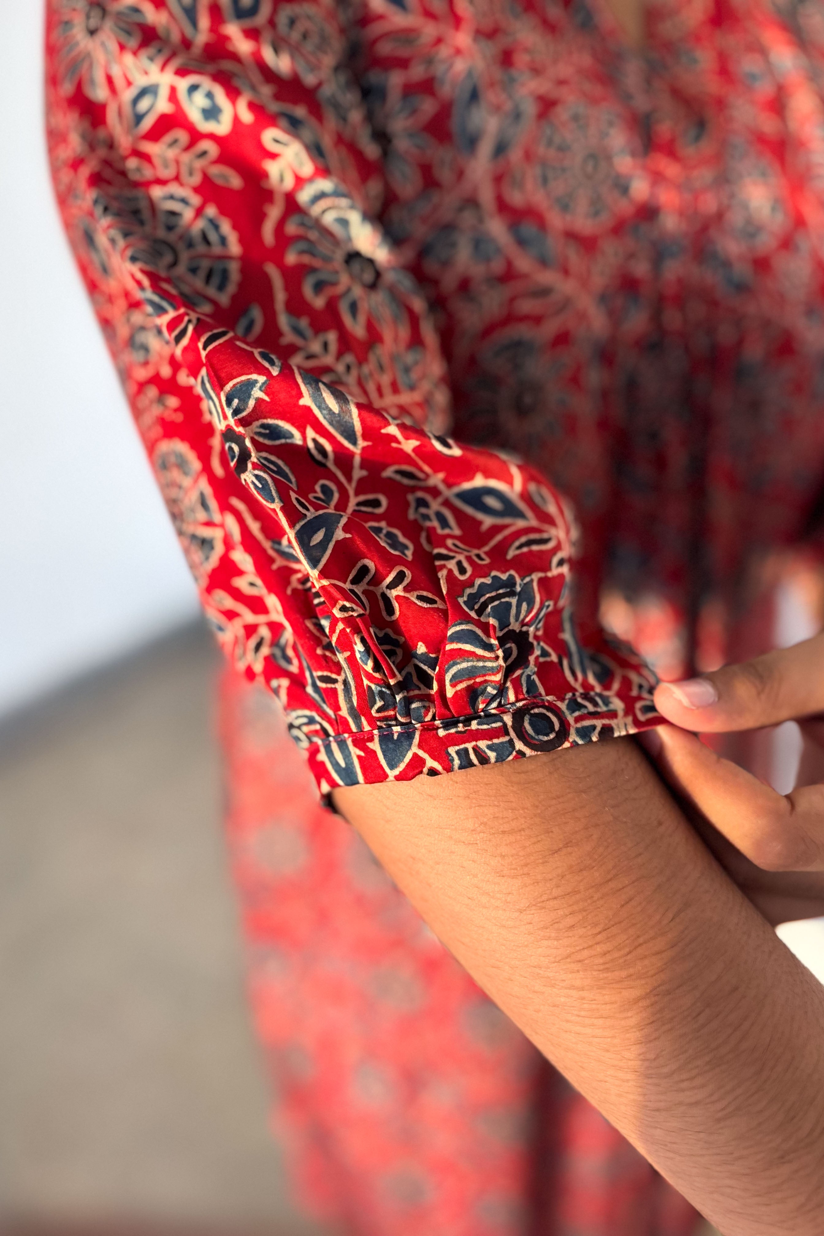 Gulshan Modal Ajrakh Dress