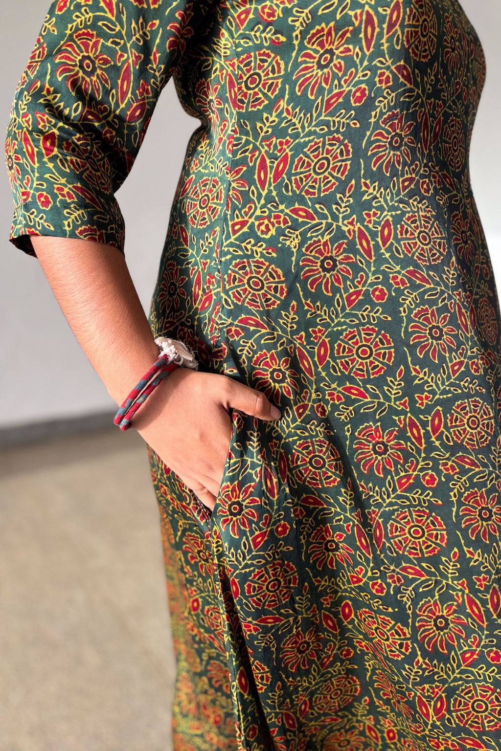 Golzar Modal Ajrakh Dress