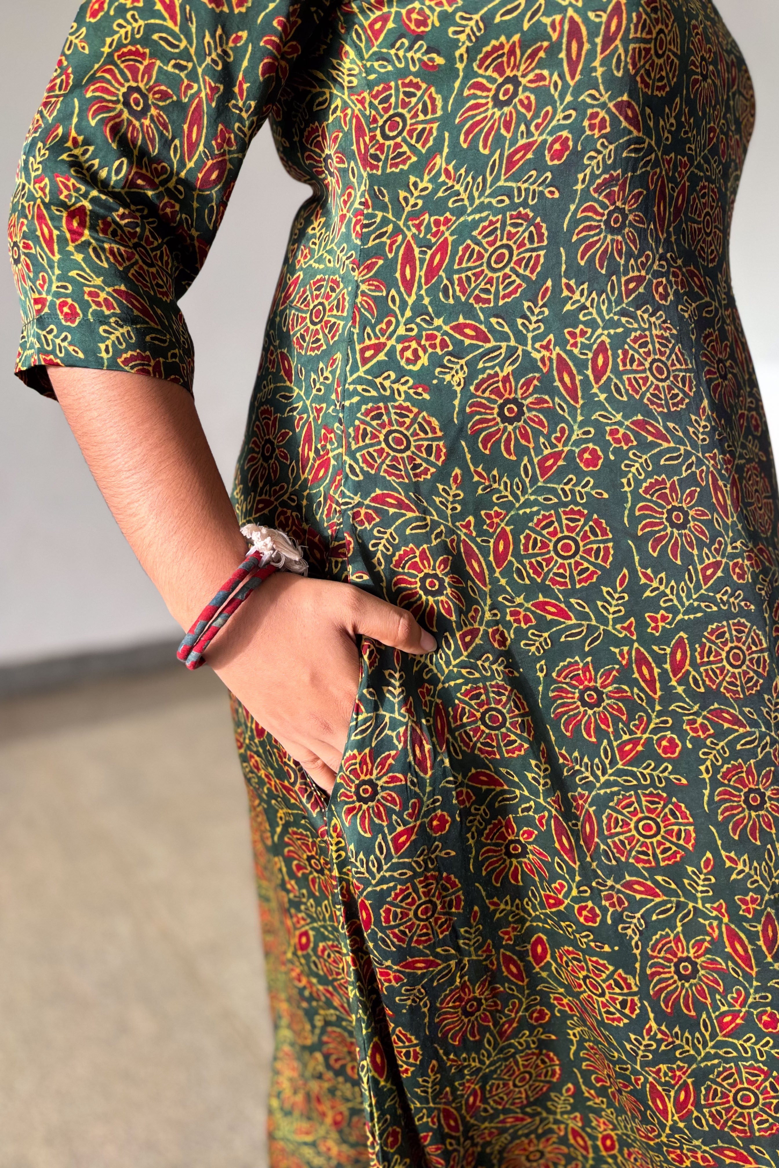 Golzar Modal Ajrakh Dress