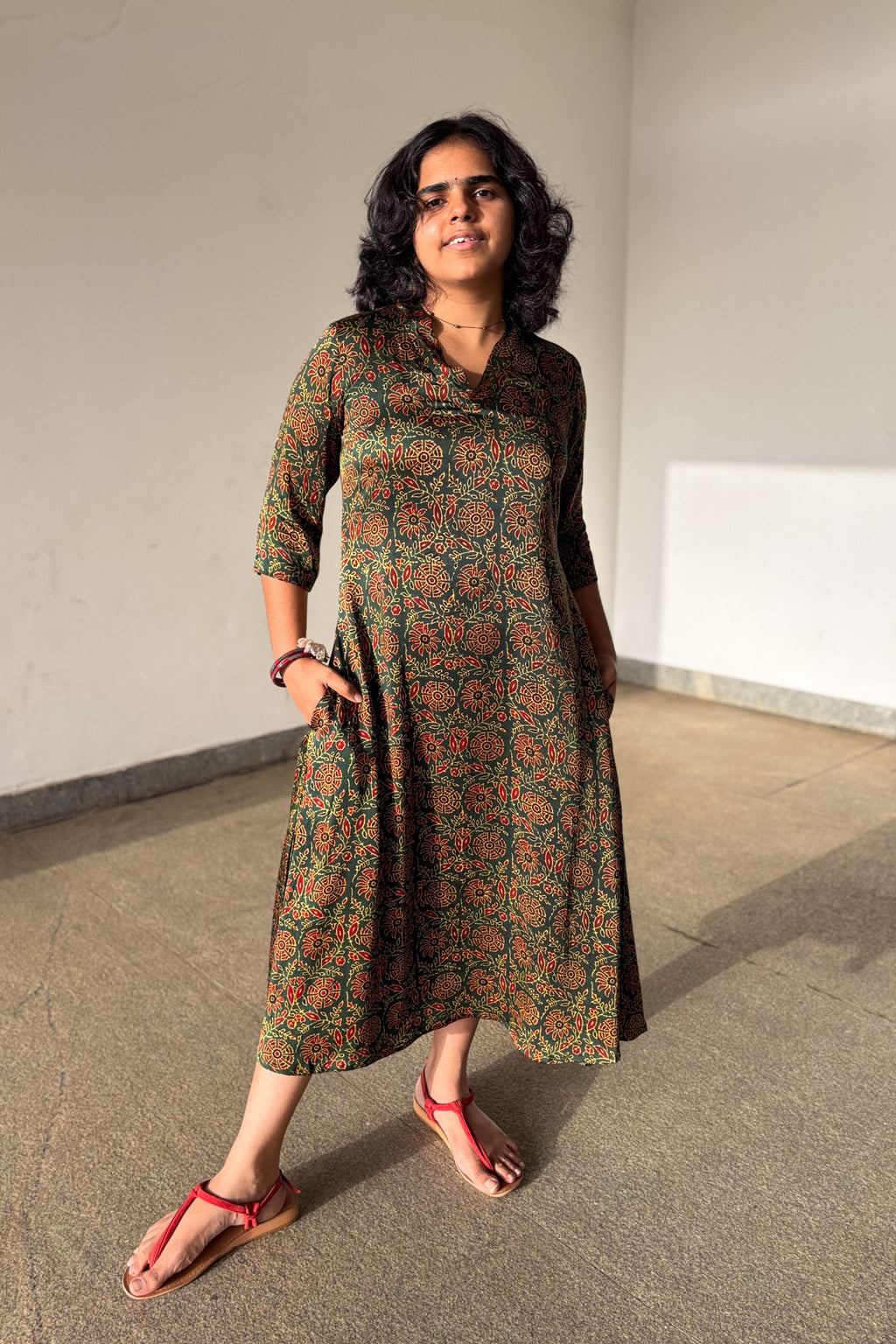 Golzar Modal Ajrakh Dress