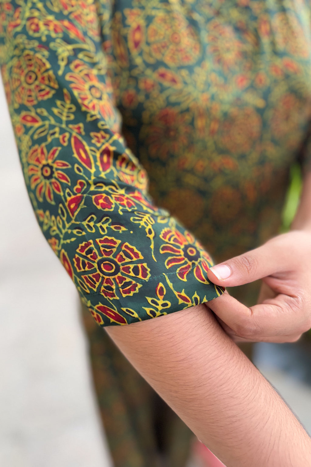 Golzar Modal Ajrakh Dress