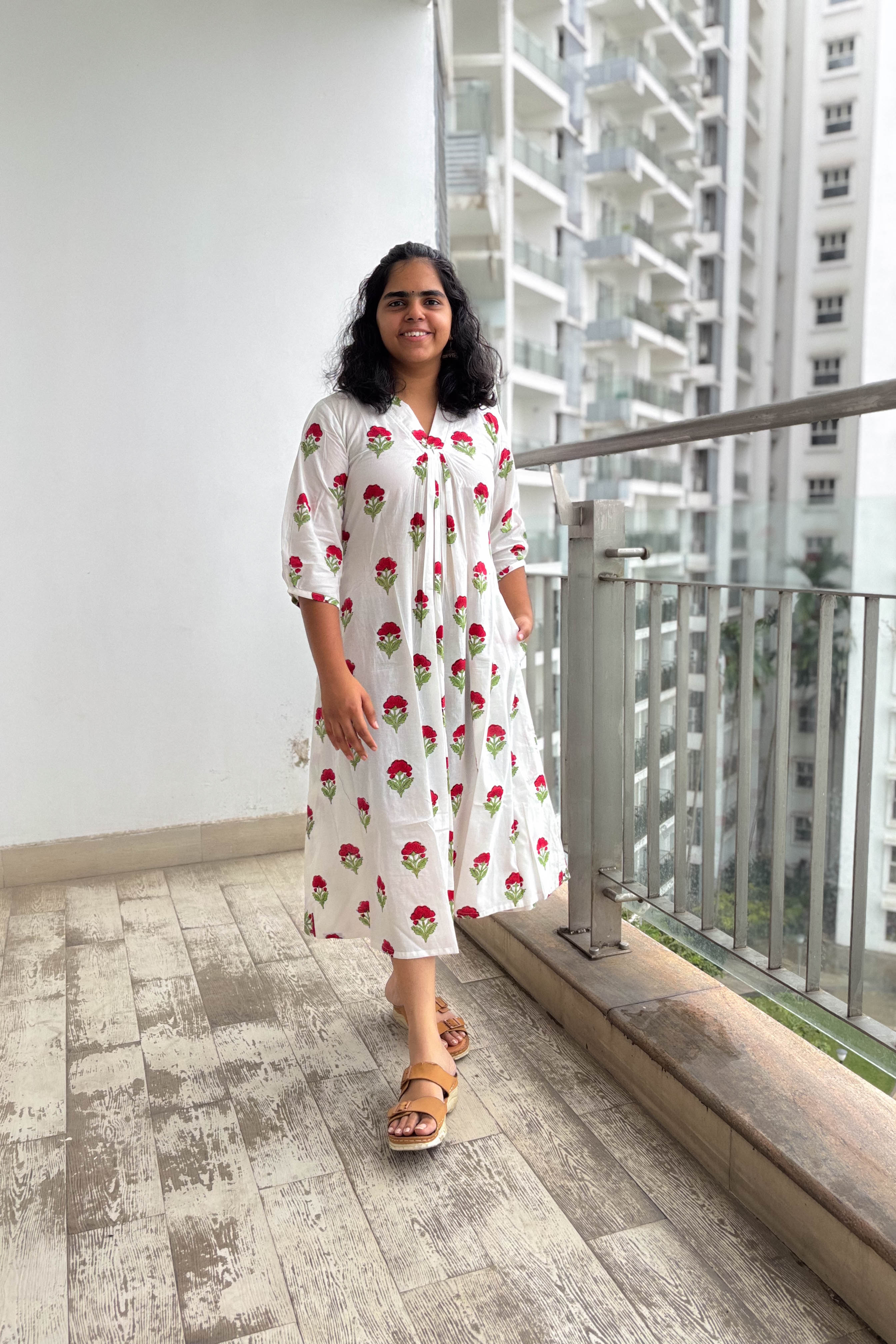 Lilara Sanganeri Dress