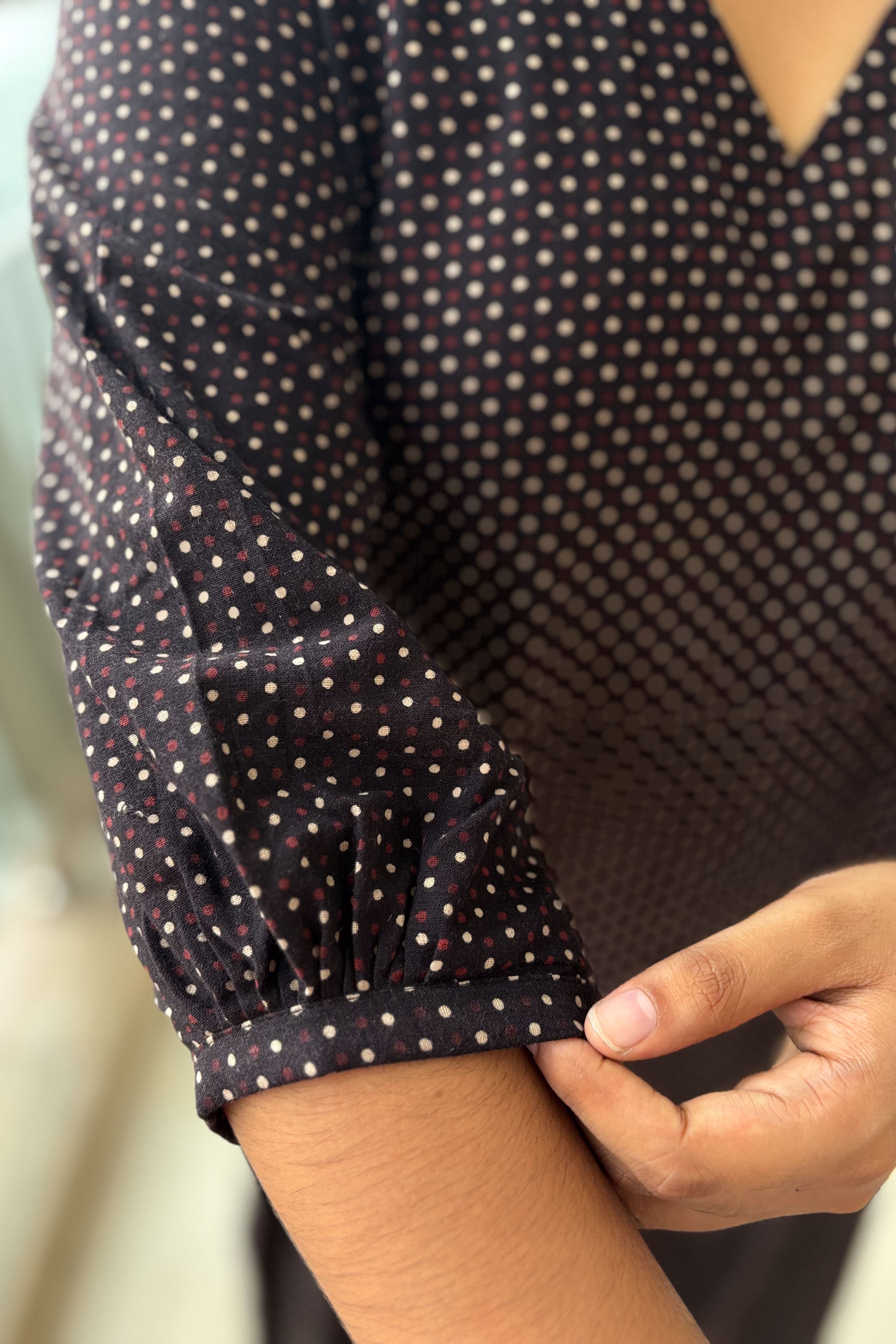 Taarika Black Aline Dress