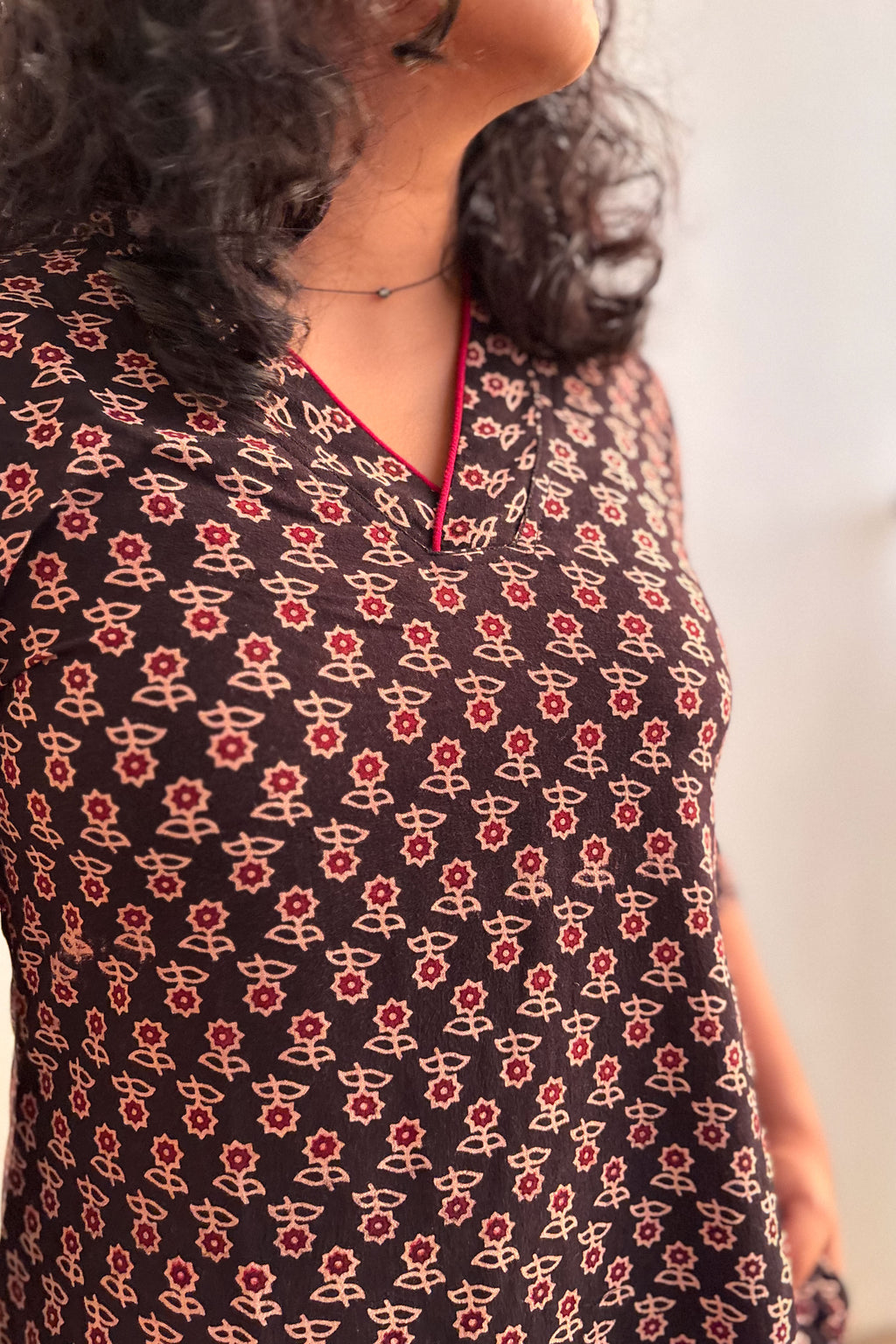 Mrinali Black Aline Dress