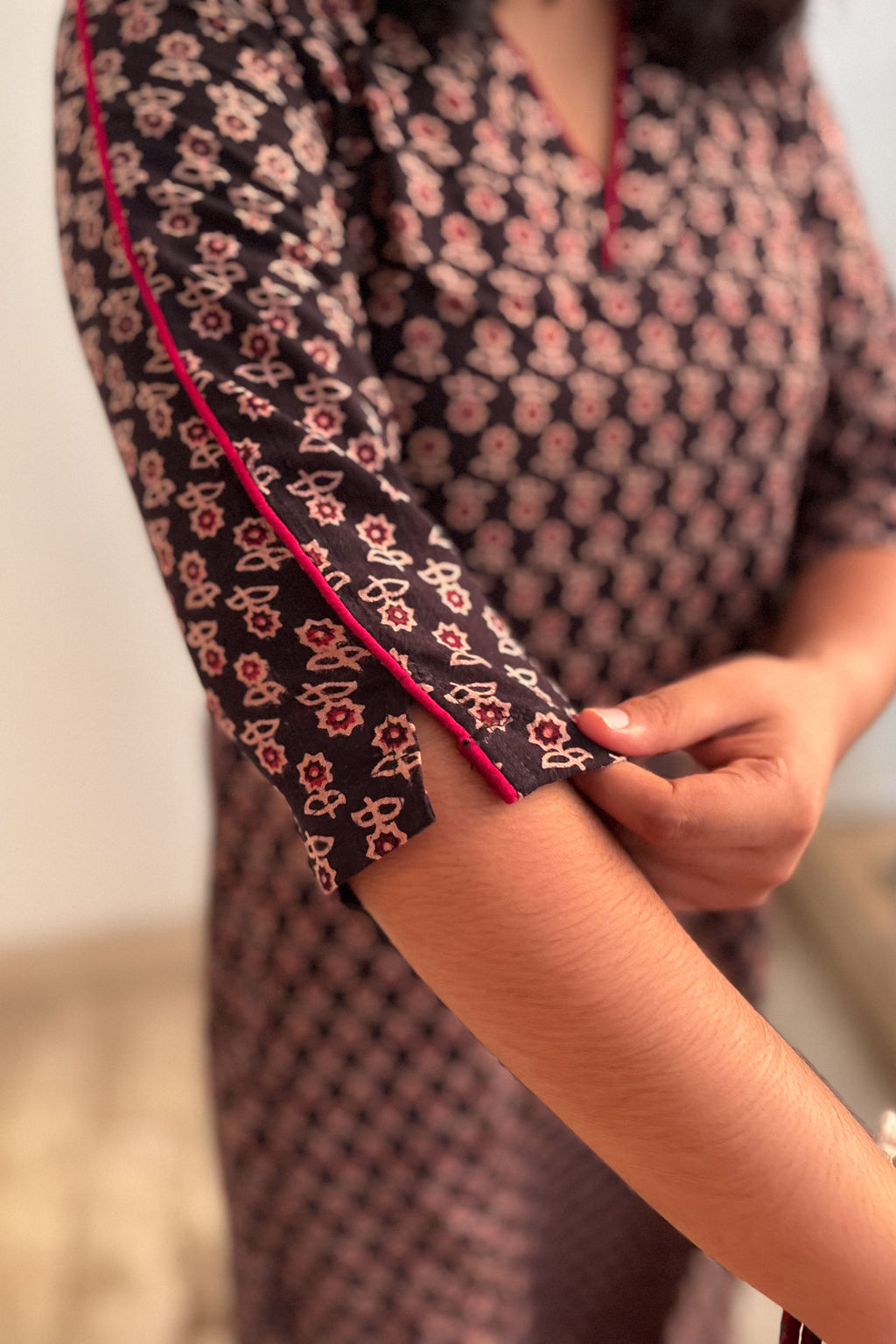 Mrinali Black Aline Dress