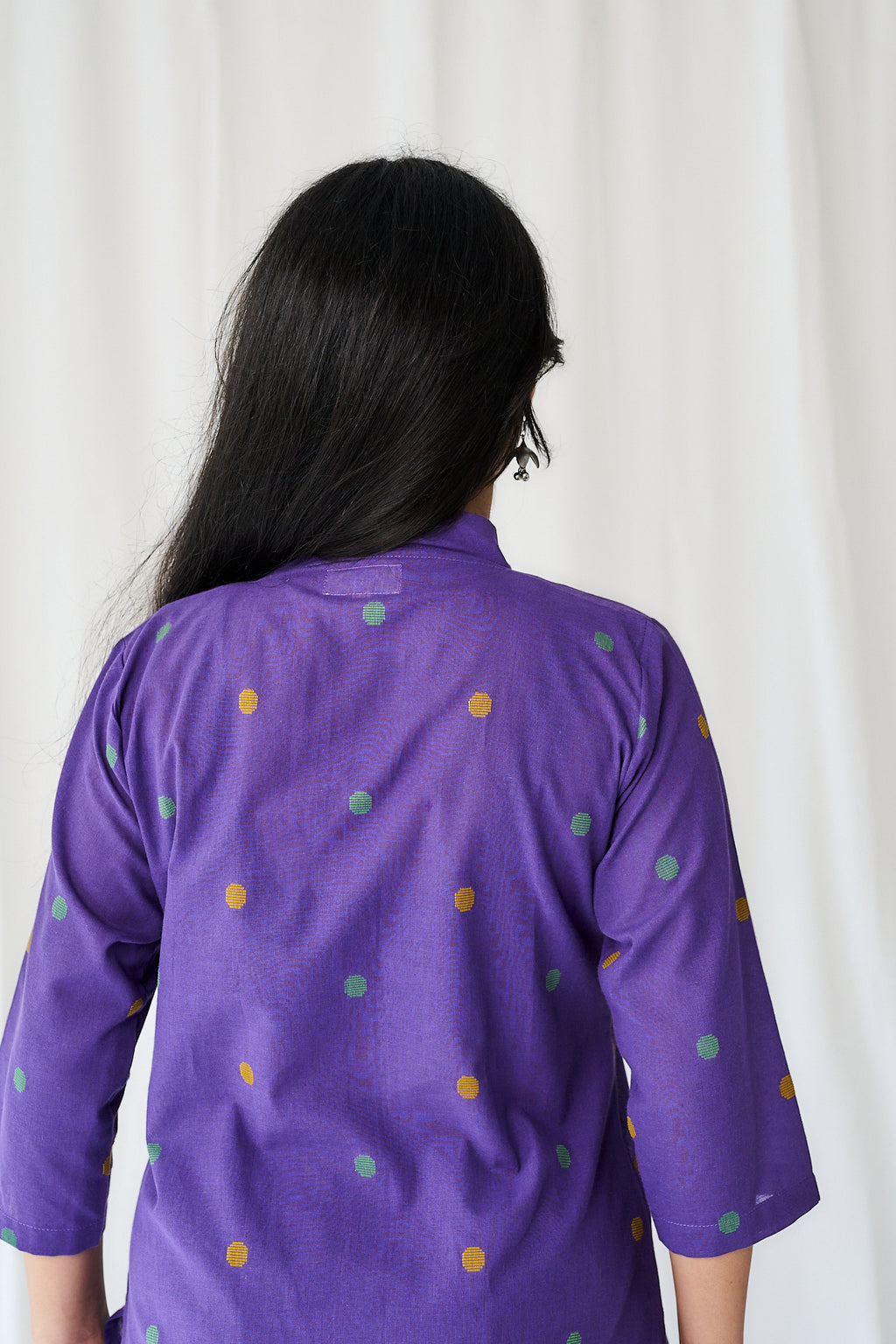 Set of 2- Ishira Lavender South Cotton Kurta & Pants Set