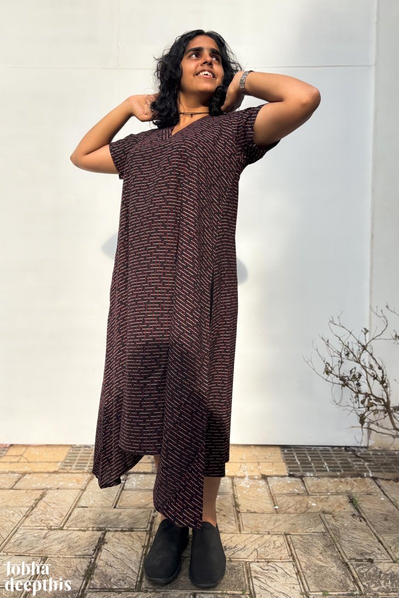 Black Raya Dress - Lobha Deepthis