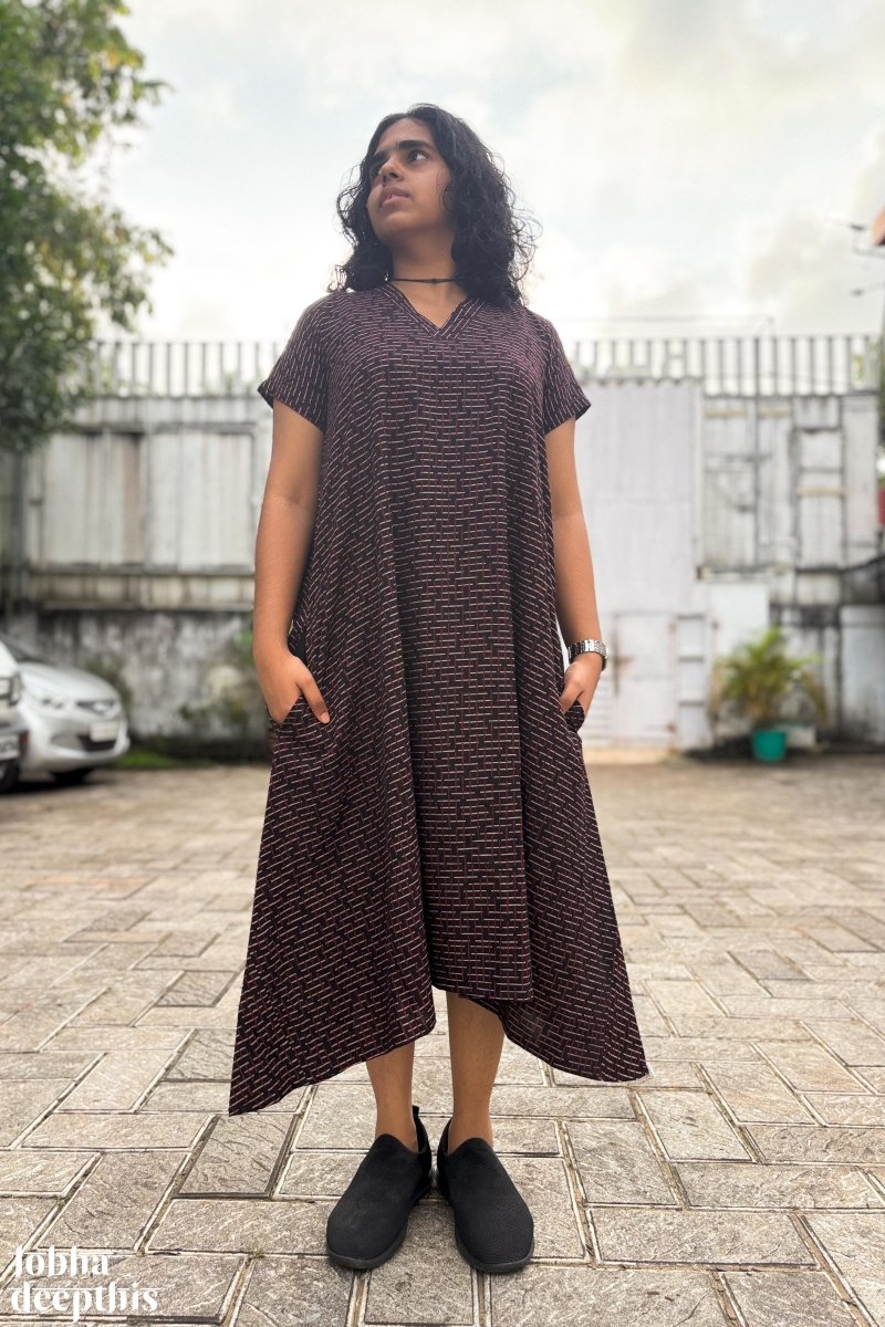 Black Raya Dress - Lobha Deepthis