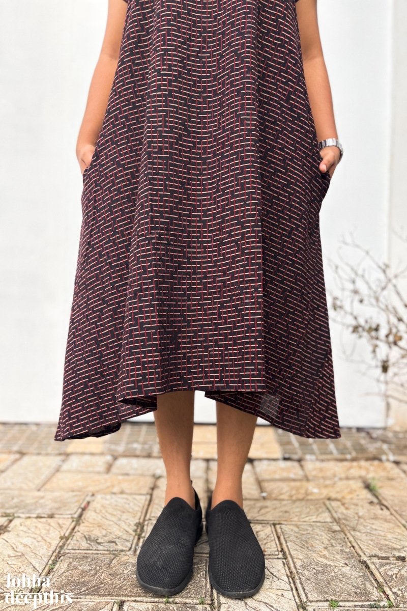 Black Raya Dress - Lobha Deepthis