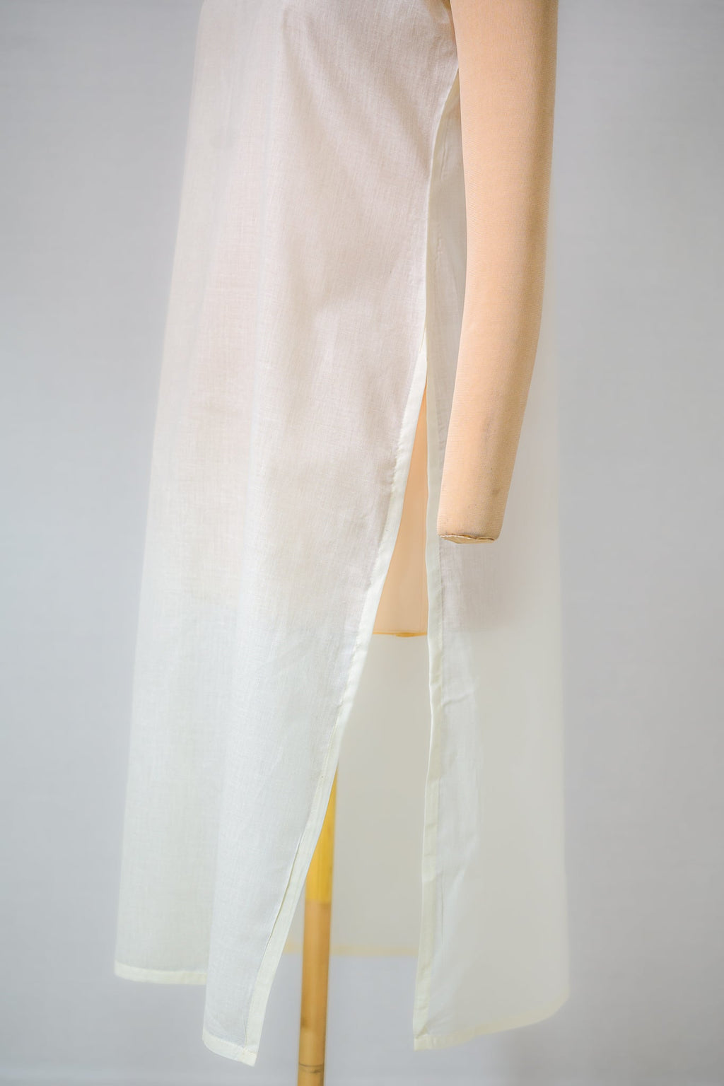 Cotton V Neck Long Inner Slip - Lobha Deepthis