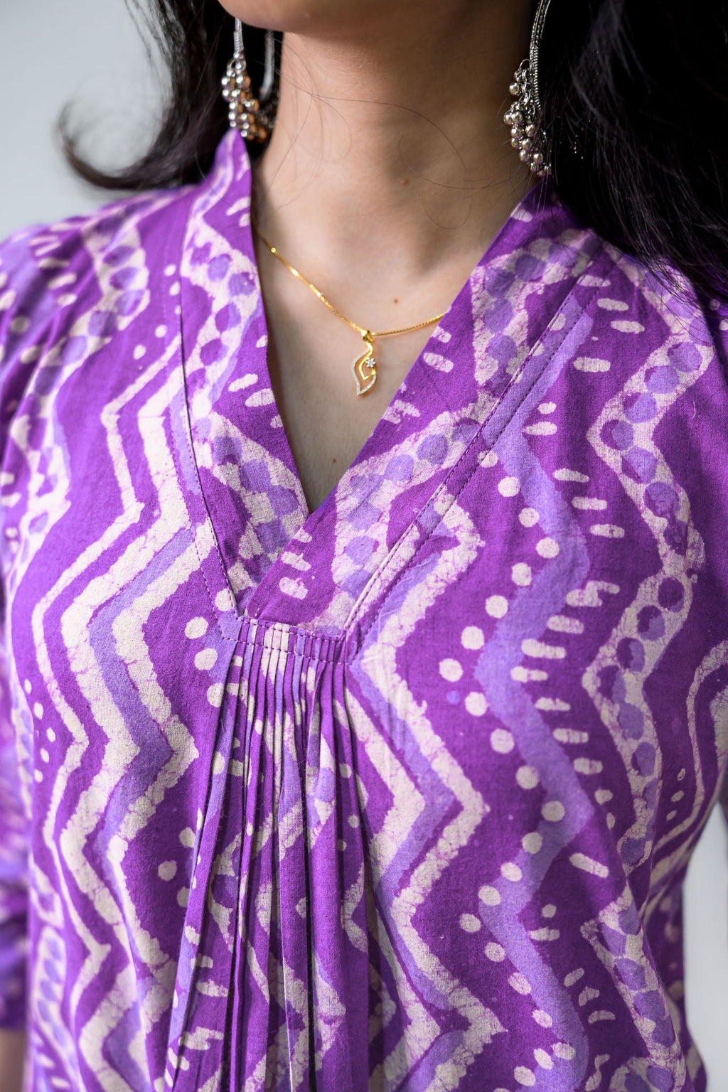 Evenfall Dabu Cotton Dress - Lobha Deepthis