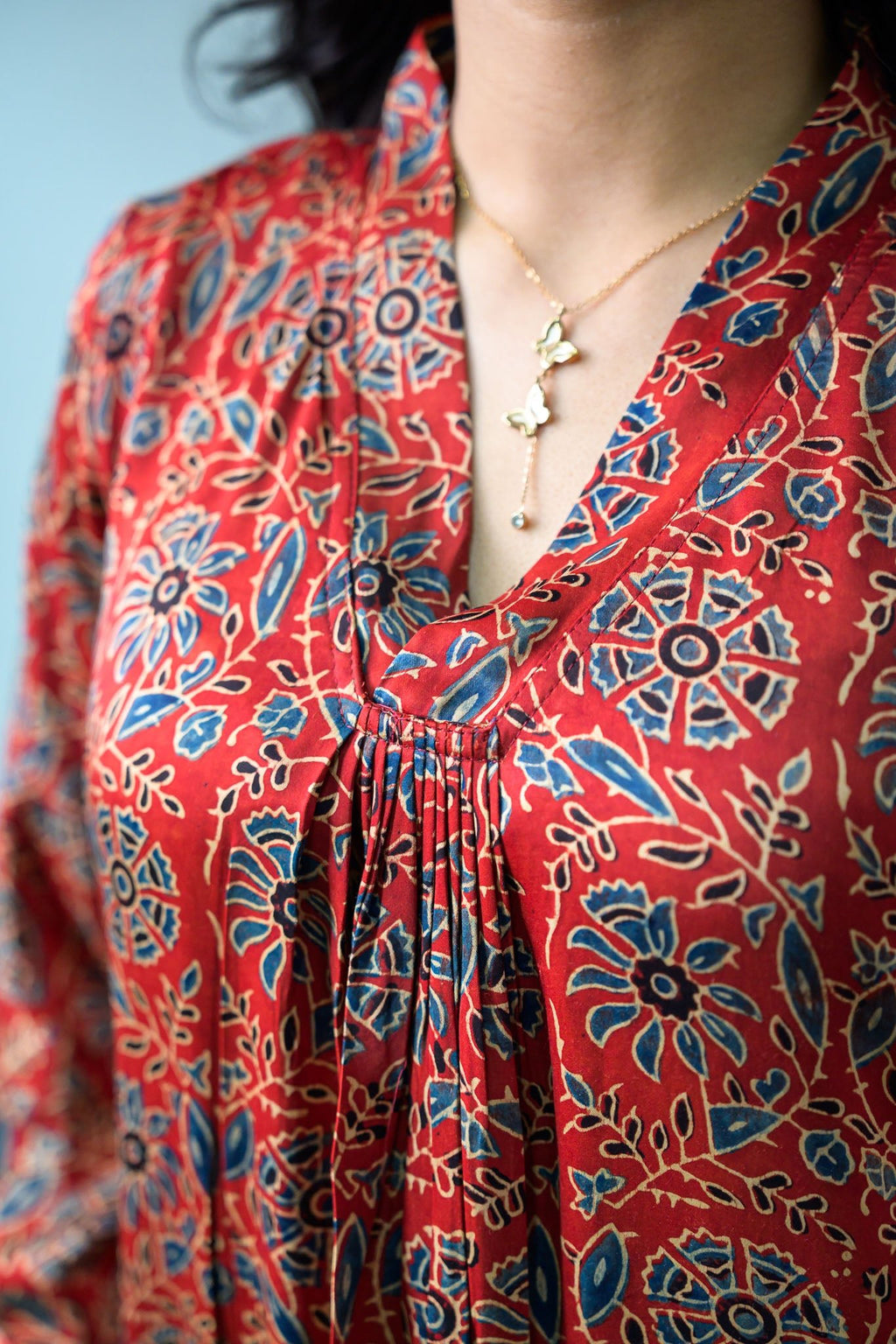 Gulshan Modal Ajrakh Dress - Lobha Deepthis