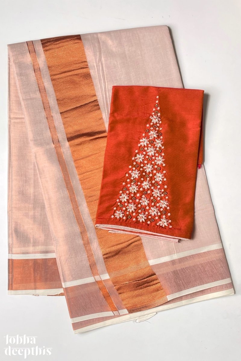 Kerala-onam-saree-blouse-neck-designs (20) • Keep Me Stylish