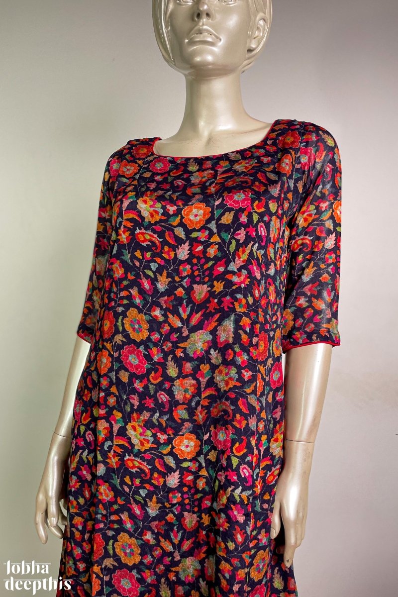 LuLaRoe Julia Dress ~ Size XXS; 0 ~ Gorgeous Floral Print ~ Excellent  condition