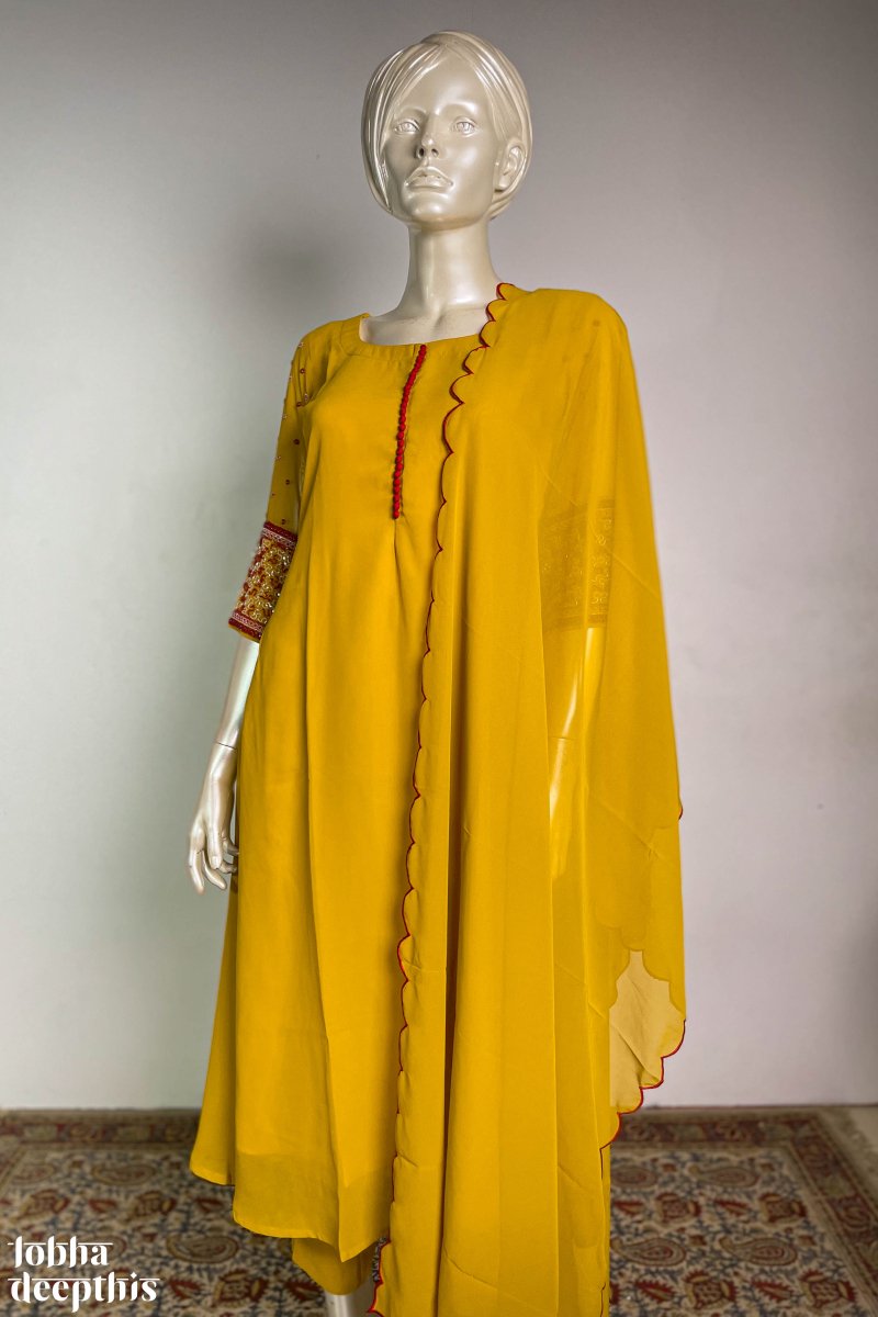 Bridal Haldi Yellow Indian Punjabi Stitched Bandhani Salwar Suit Dress  Summer Wear Bollywood Designer Salwar Kameez Party Wear Indian Dress - Etsy