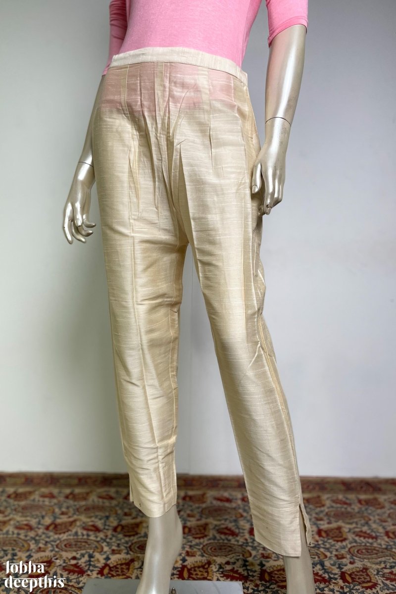 Balenciaga off white cotton silk Trouser NEW Pants sz 40 | eBay