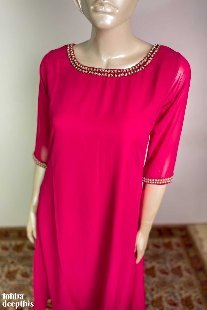 Pearl work kurtis sale